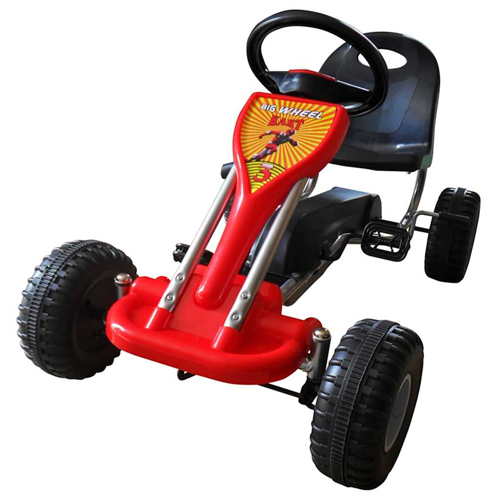 Kart a pedais vermelho