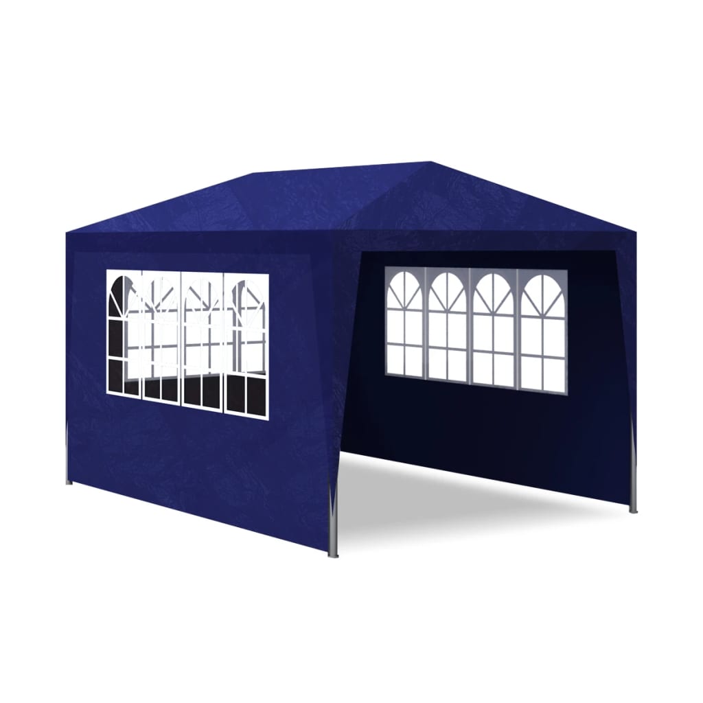 Tenda de Eventos Profissional Impermeável - 3x4 m - Azul