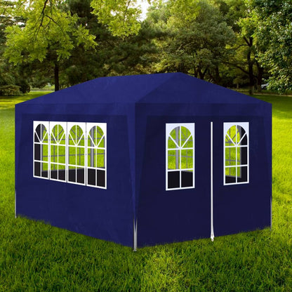 Tenda de Eventos Profissional Impermeável - 3x4 m - Azul