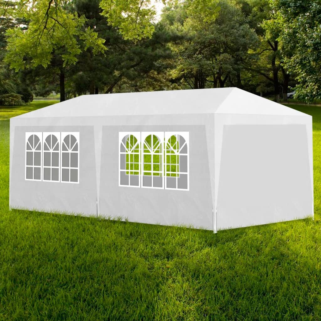 Tenda de Eventos Profissional Impermeável - 3x6 m - Branco