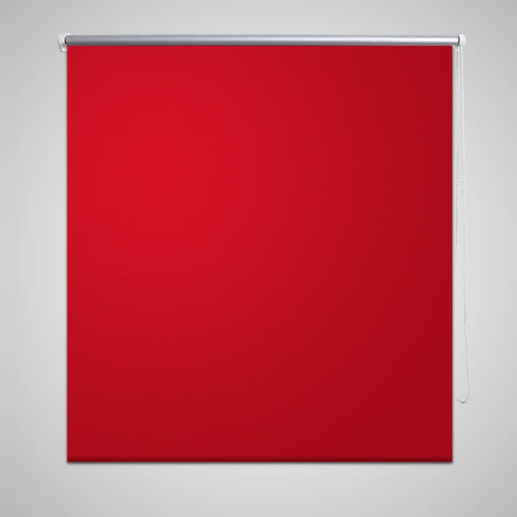 Estore de rolo 80 x 230 cm, Vermelho