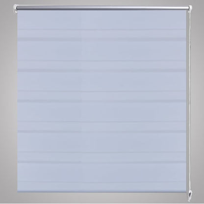 Estore de rolo 60 x 120 cm, linhas de zebra / Branco