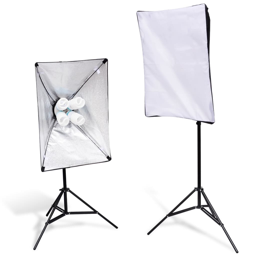 Suporte para iluminação com softbox 2 pcs