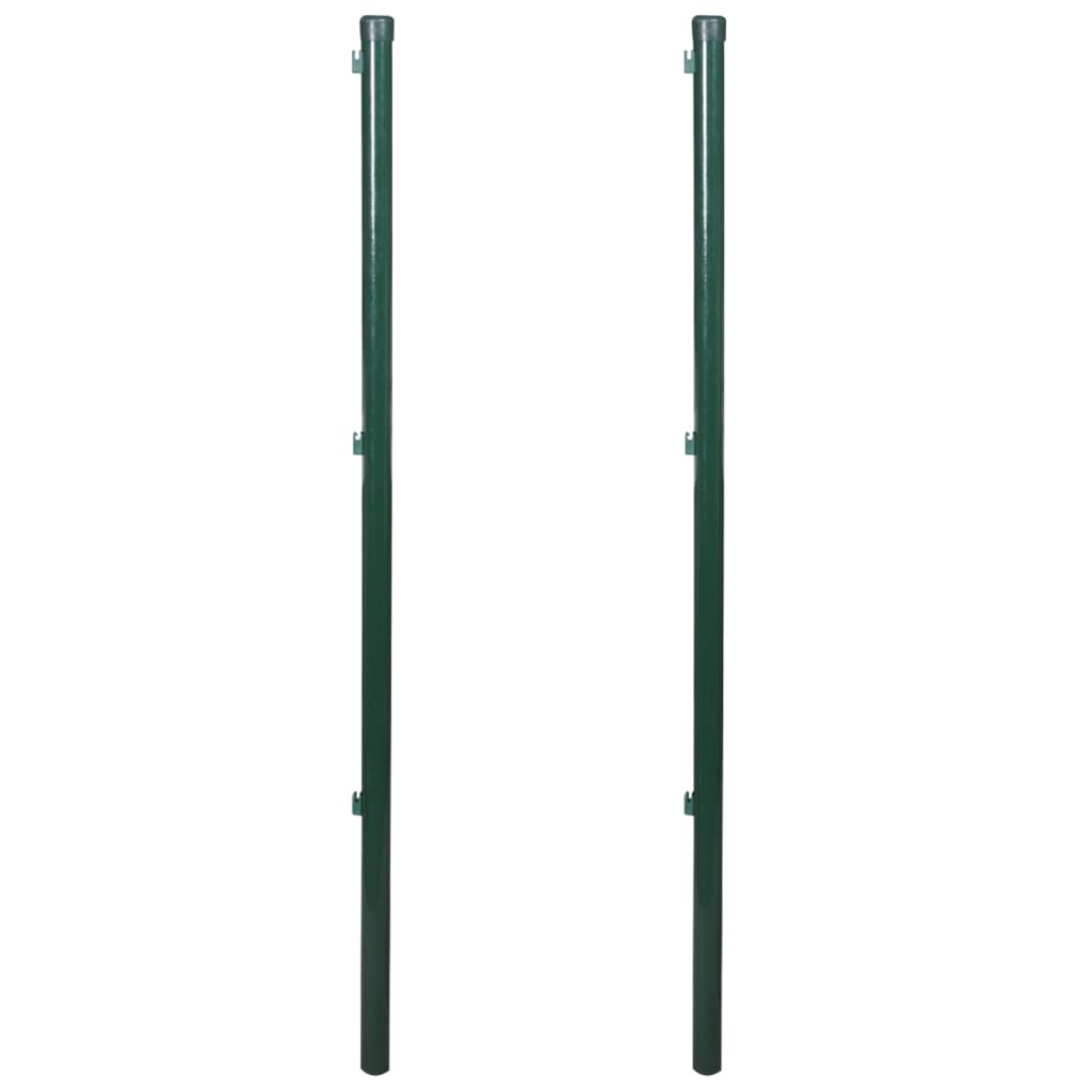 Postes de cerca 2 pcs 115 cm