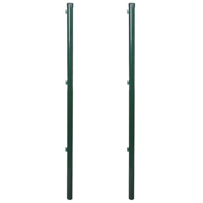 Postes de cerca 2 pcs 115 cm