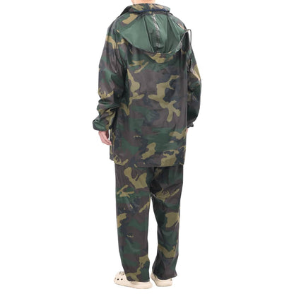 Terno de chuva camuflagem XL