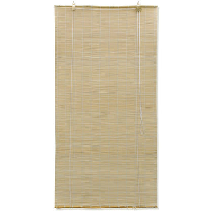 Estore de enrolar 80 x 160 cm bambu natural