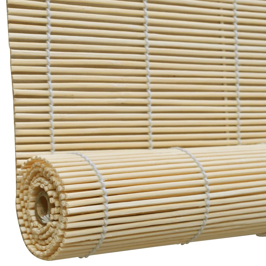 Estore de enrolar 80 x 160 cm bambu natural