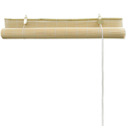 Estore de enrolar 80 x 160 cm bambu natural