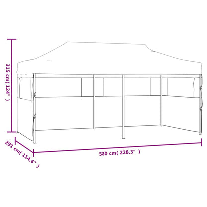 Tenda 3x6m Paddock Dobrável com Estrutura em Aço - Creme