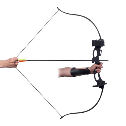 Arco recurvo com acessórios 49" 20 lb