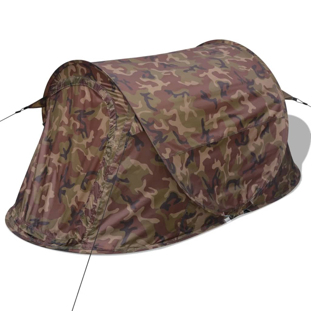 Tenda camuflagem pop-up para 2 pessoas