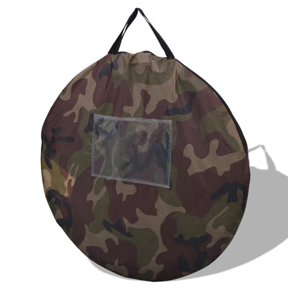 Tenda camuflagem pop-up para 2 pessoas