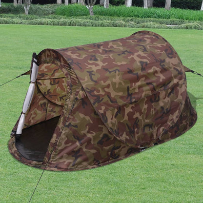 Tenda camuflagem pop-up para 2 pessoas