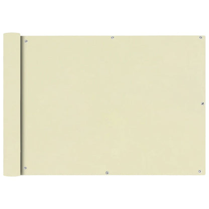 Tela varanda tecido oxford 75x400 cm creme