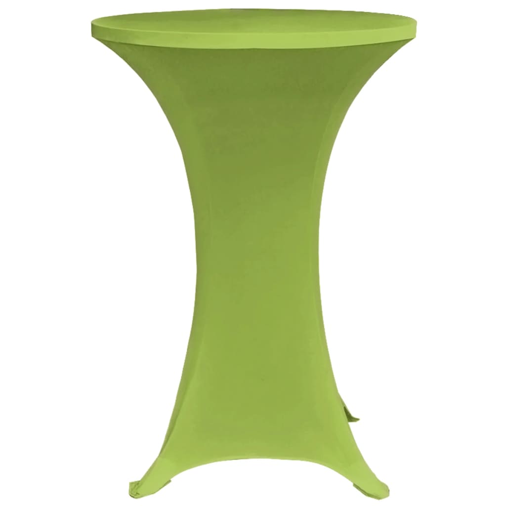 Capa extensível para mesa 2 pcs 60 cm verde