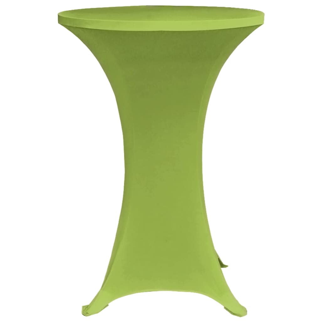 Capa extensível para mesa 2 pcs 70 cm verde