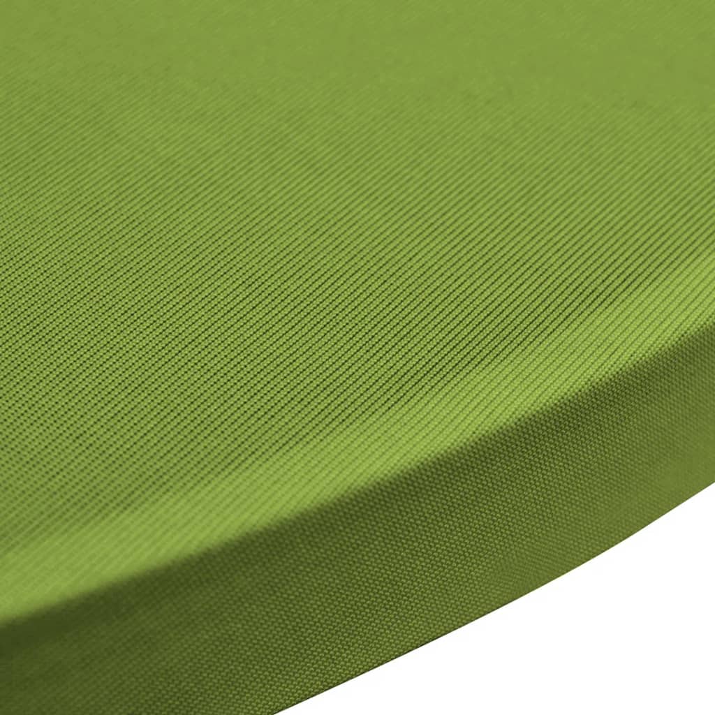 Capa extensível para mesa 2 pcs 70 cm verde