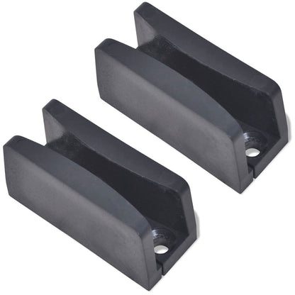 Portas deslizantes em vidro, 2 pcs