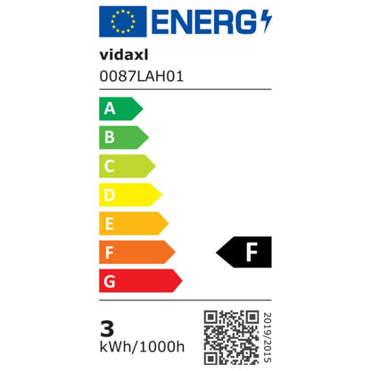 Candeeiros parede LED inferior p/exterior 2 pcs redondo