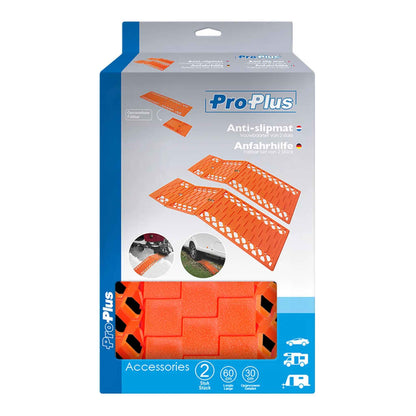 ProPlus Tapetes/plataformas de tração dobráveis 2 pcs 360835