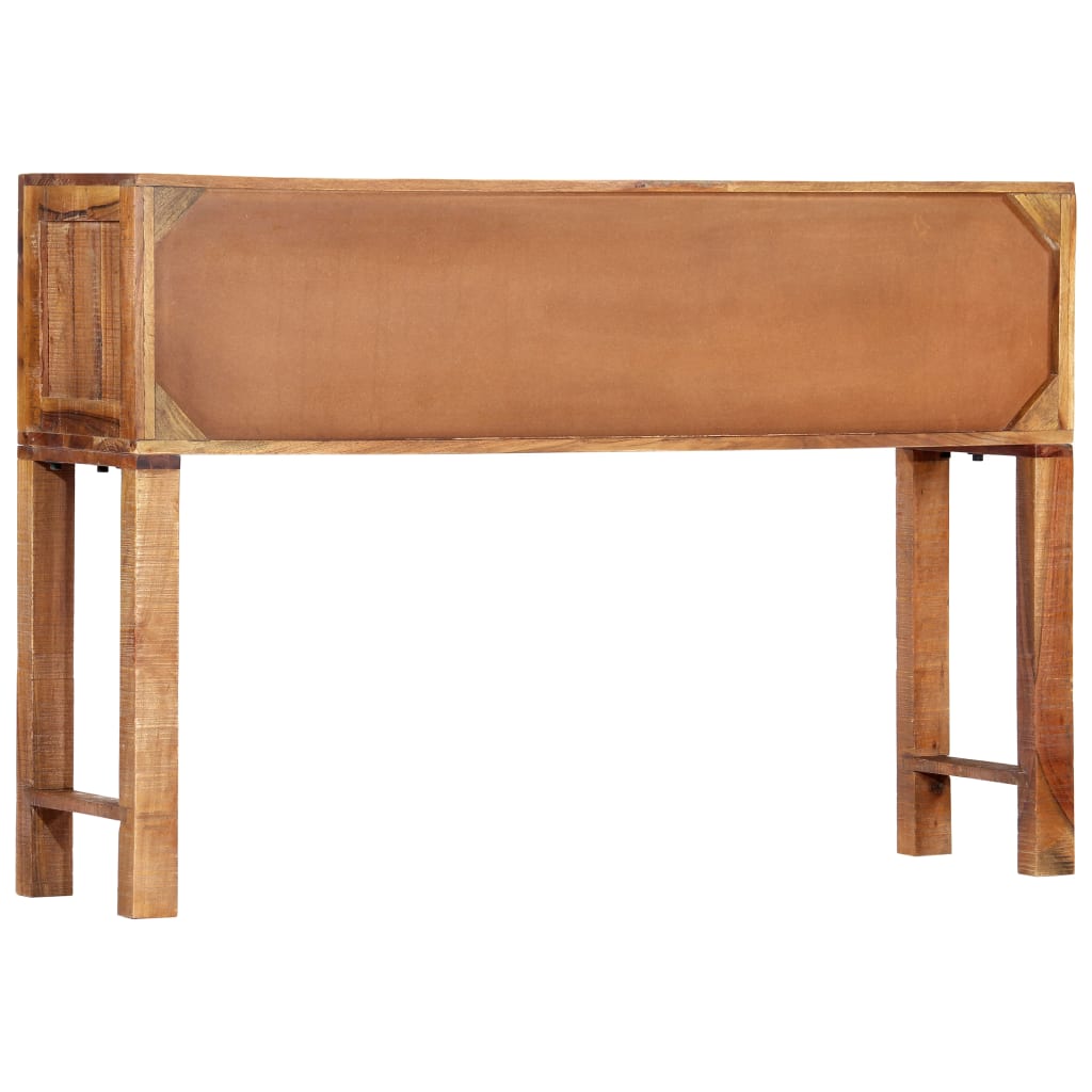 Mesa consola 120x30x80 cm madeira de acácia maciça