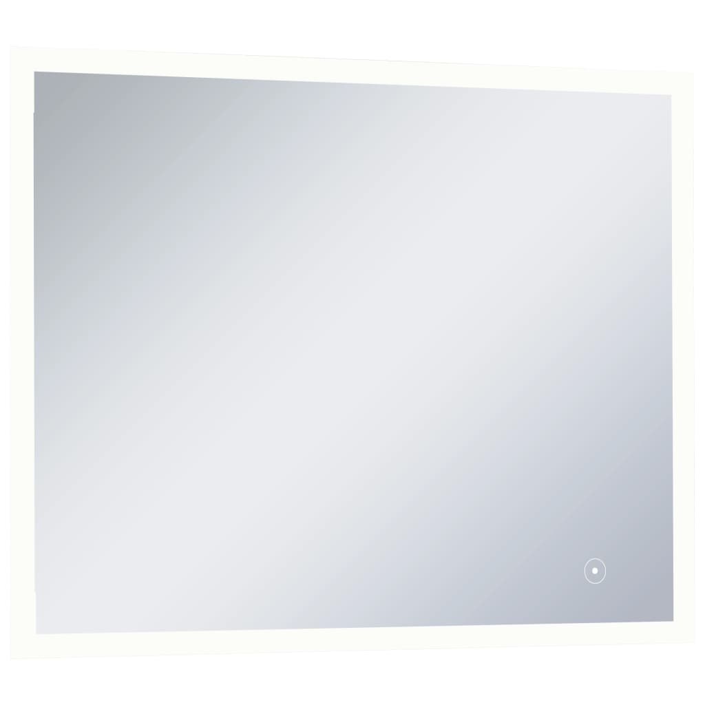 Espelho Doves com Luz LED e Sensor Touch - 80x60cm - Design Moderno