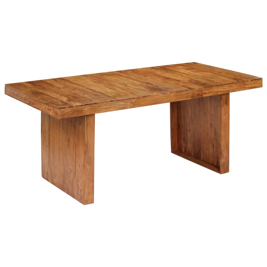 Mesa de jantar 180x90x75 cm madeira de acácia maciça