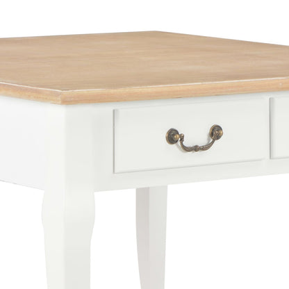 Mesa de centro 80x80x50 cm madeira branco