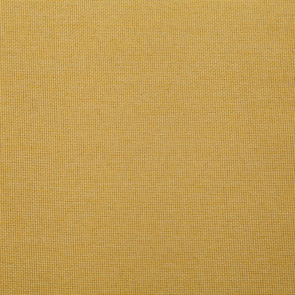 Banco c/ compartimento de arrumação 116 cm poliéster amarelo