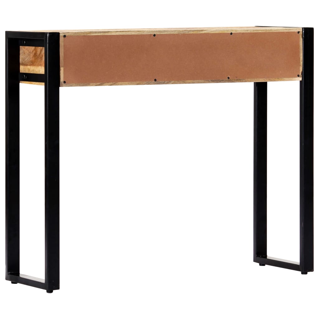 Mesa consola 90x30x75 cm madeira de mangueira maciça