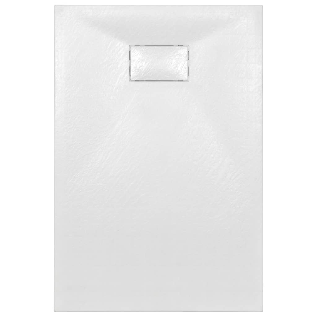 Base de Chuveiro SMC - Branco - 120x70 cm