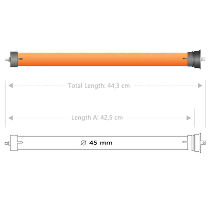 Motor tubular 20 Nm