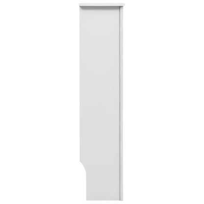 Cobertura de radiador 152x19x81,5 cm MDF branco