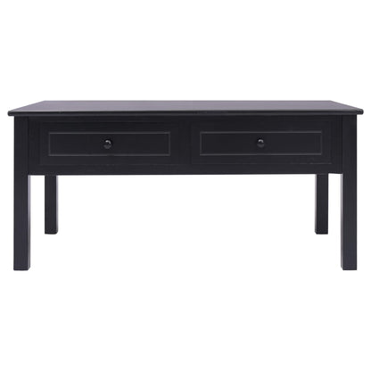 Mesa de centro 100x50x45 cm madeira preto