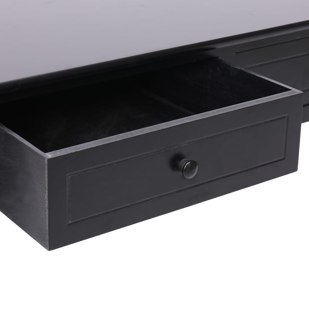 Mesa de centro 100x50x45 cm madeira preto