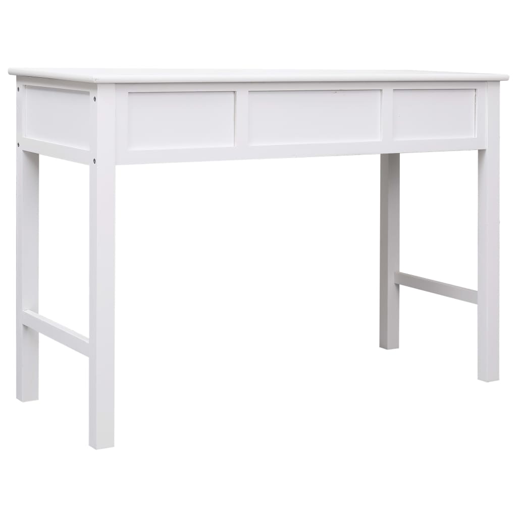 Secretária 110x45x76 cm madeira branco