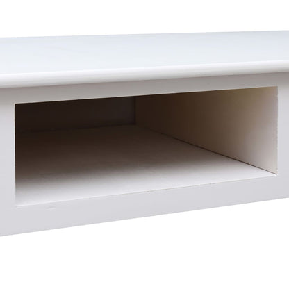 Secretária 110x45x76 cm madeira branco