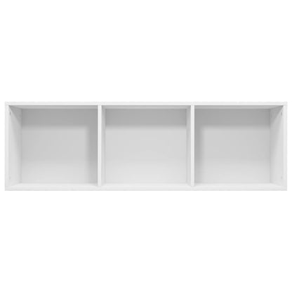 Estante/móvel de TV 36x30x114 cm contraplacado branco