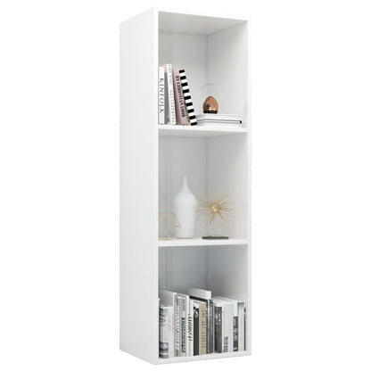 Estante Loker de 114 cm - Branco Brilhante - Design Moderno