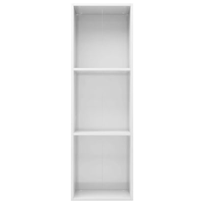 Estante Loker de 114 cm - Branco Brilhante - Design Moderno