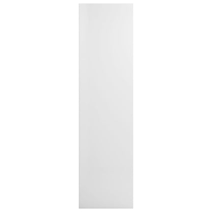 Estante Loker de 114 cm - Branco Brilhante - Design Moderno