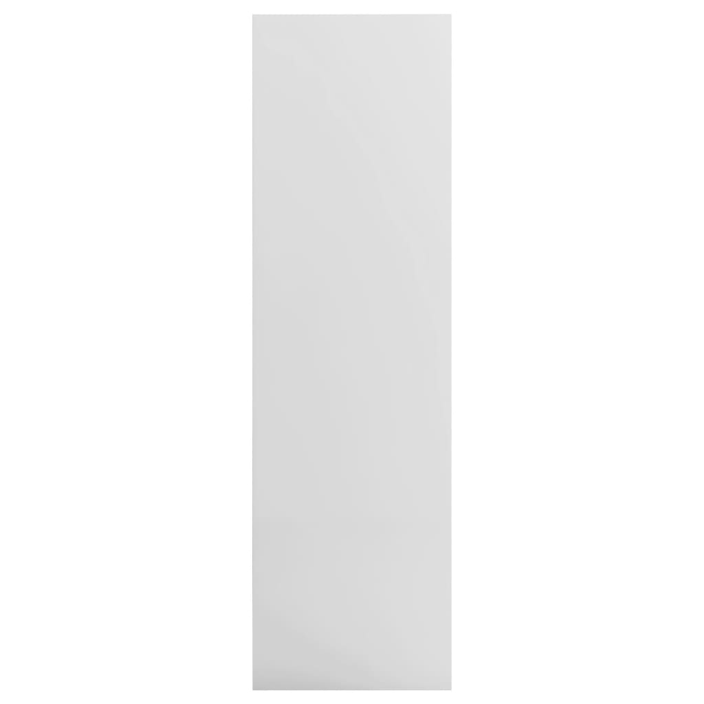 Estante 97,5x29,5x100 cm contraplacado branco brilhante