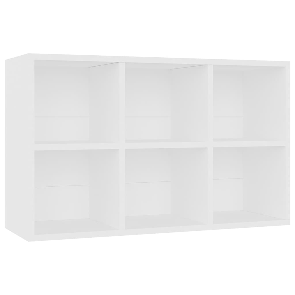 Estante/aparador 66x30x97,8 cm contraplacado branco