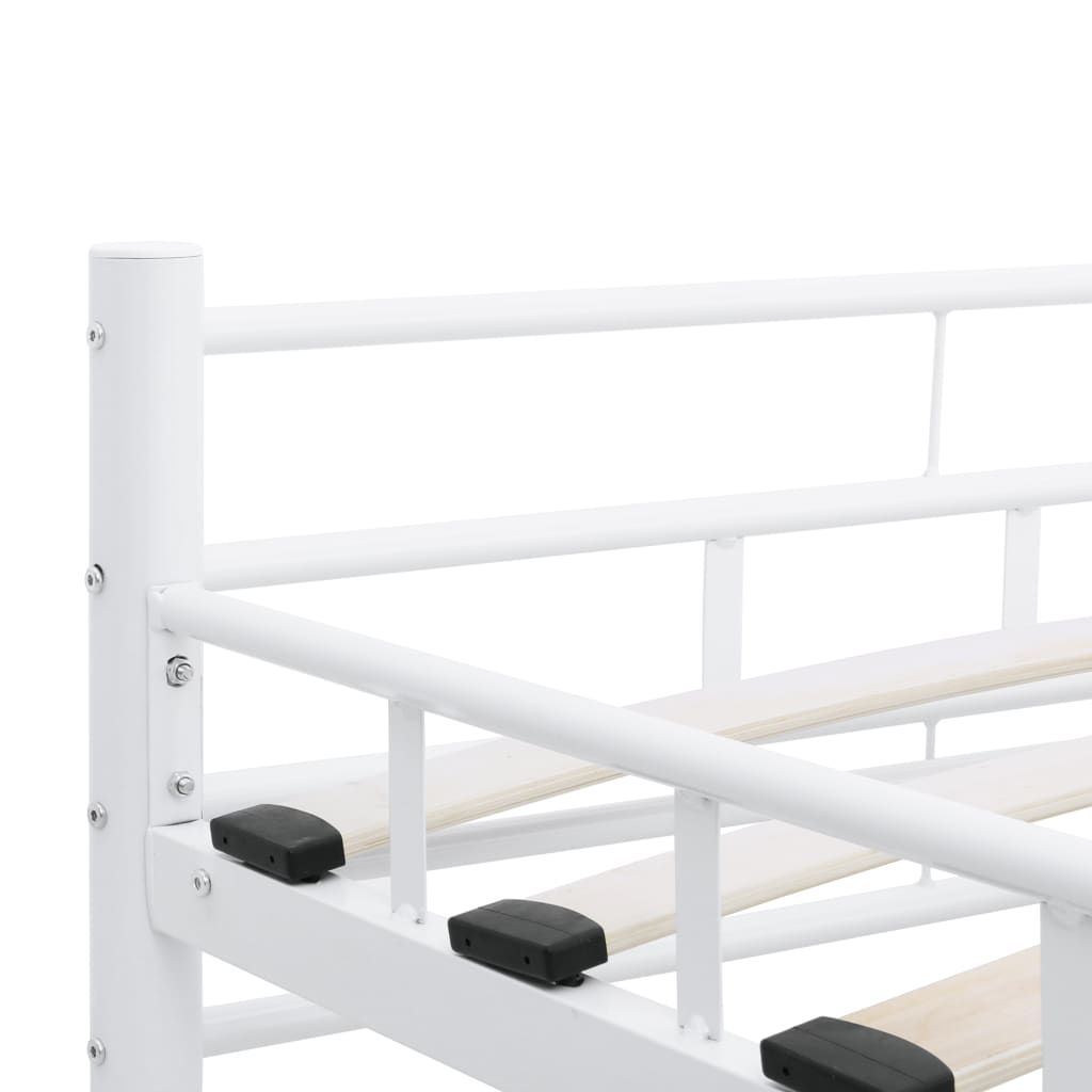 Estrutura de cama metal 160x200 cm branco