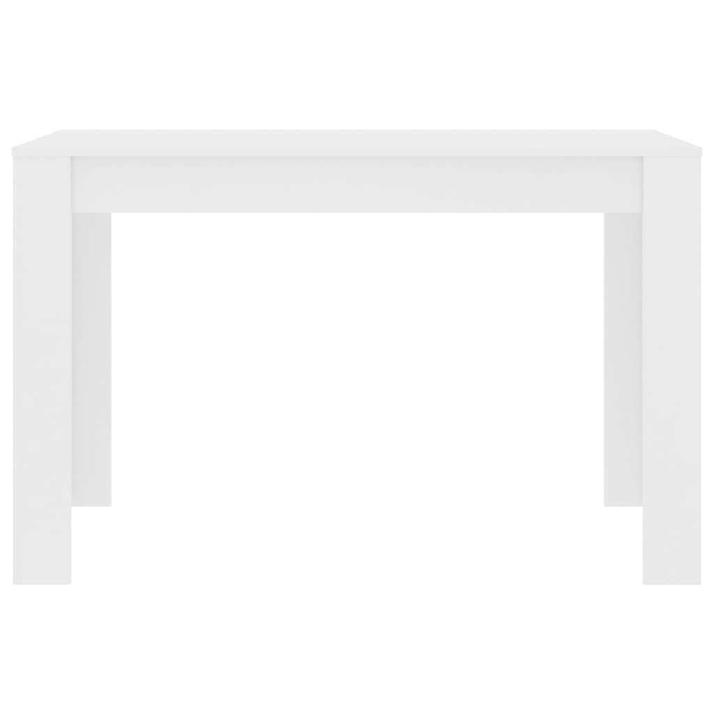 Mesa de Jantar Paola de 120 cm - Branco - Design Minimalista