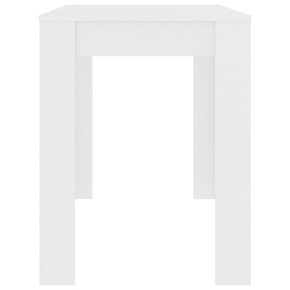 Mesa de Jantar Paola de 120 cm - Branco - Design Minimalista