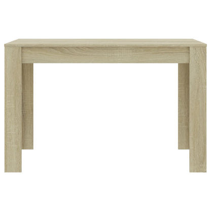 Mesa de Jantar Paola de 120 cm - Carvalho - Design Minimalista