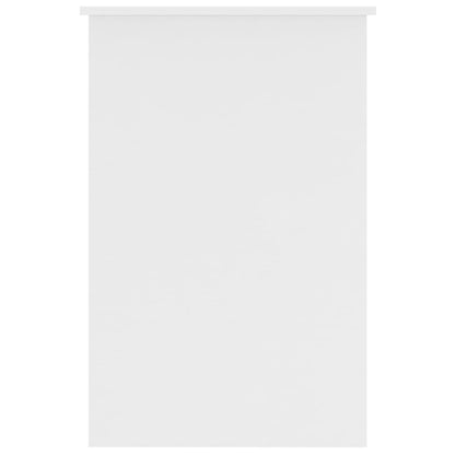 Secretária Simple. com 1 Gaveta de 100 cm - Branco - Design Minimalista