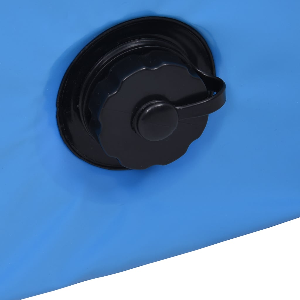 Piscina para cães dobrável 80x20 cm PVC azul